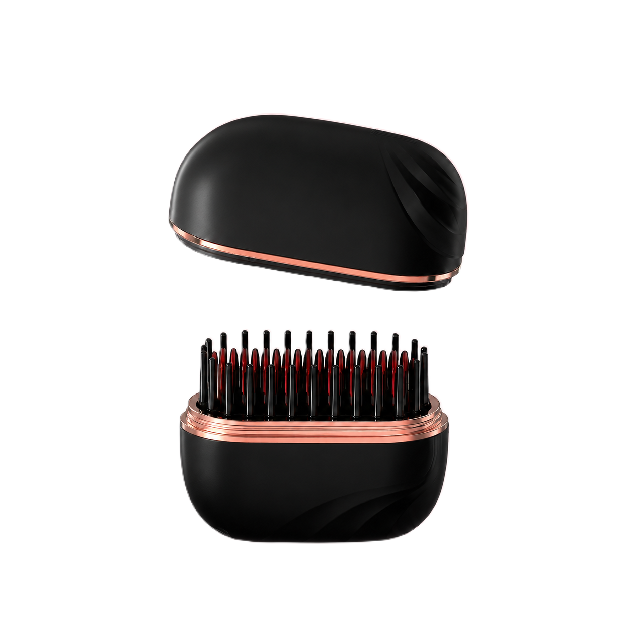 Portable cordless hair straightener