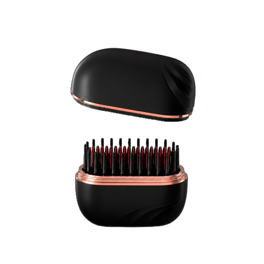 Portable cordless hair straightener
