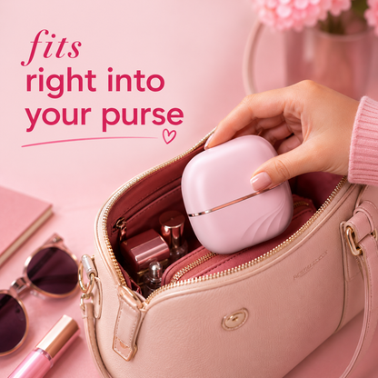 Portable cordless hair straightener
